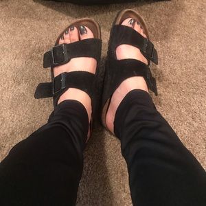 BIRKENSTOCKS LEATHER SOFT FOOTBEND